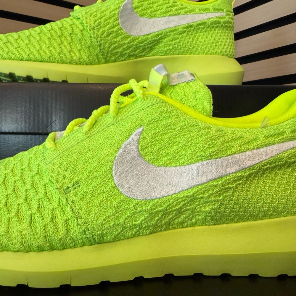 Nike Neon Green Athletic Sneakers - Picture 13 of 16